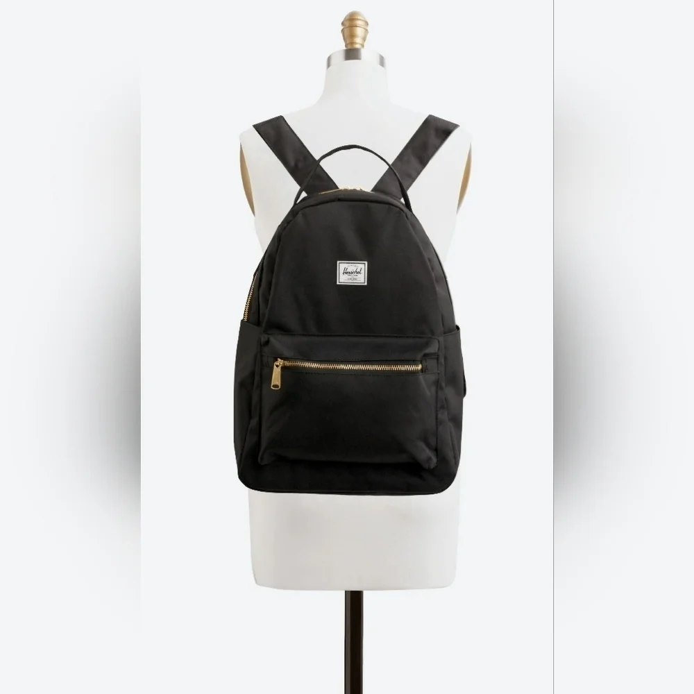 NWOT | Herschel | Nova Backpack | Mid-Volume 18.0L | Black